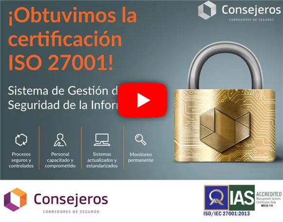 Video de Seguridad de la Información en Consejeros